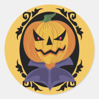 Pegatinas de Halloween de época