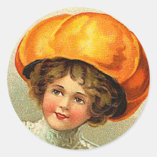 Pegatinas de Halloween de época - Truco o trato