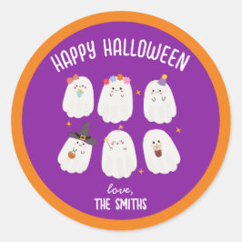 Pegatinas de Halloween de familia