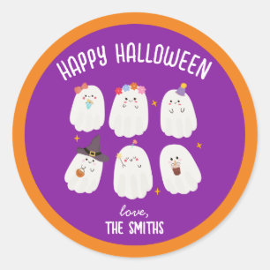 Pegatinas de Halloween de familia