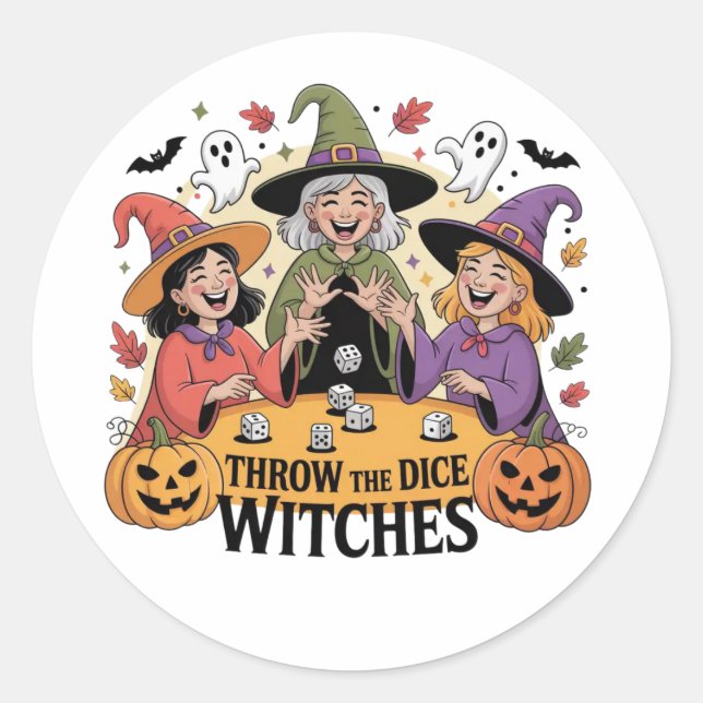 Pegatinas de Halloween - Diseños espeluznantes, di (Anverso)