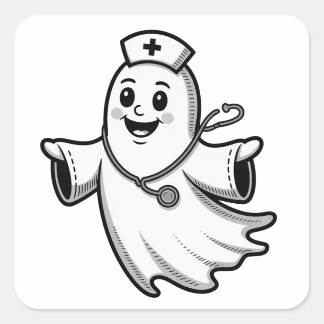 Pegatinas de Halloween - Diseños espeluznantes, di (Anverso)