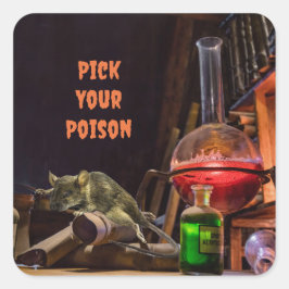 Pegatinas de Halloween eligen tu veneno