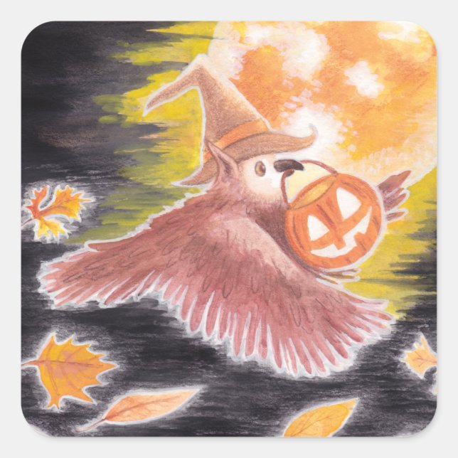 Pegatinas de Halloween en Duskie (Anverso)