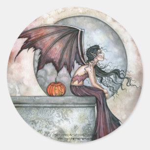 Pegatinas de Halloween Fairy Gothic de Molly Harri