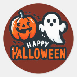 Pegatinas de Halloween felices
