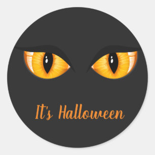 Pegatinas de Halloween - Ojos gatos