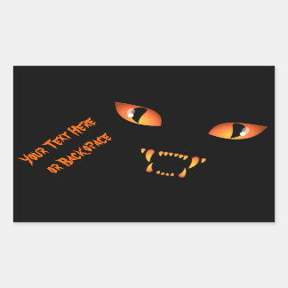 Pegatinas de Halloween Pegatina de gatos fantasmal