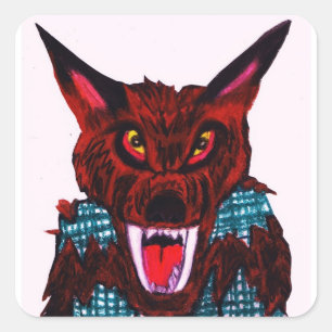 Pegatinas DE HALLOWEEN WEREWOLF