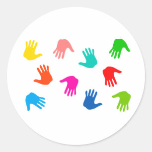 Pegatinas de Handprints