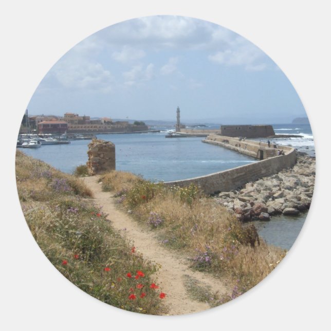 Pegatinas de Hania Town (Anverso)