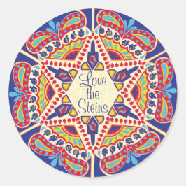 Pegatinas de Hanukkah (1 1/2" o 3") Hanukkah Dreid