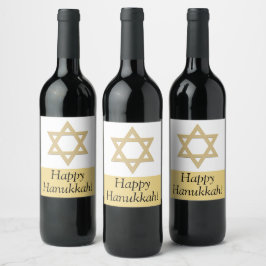 Pegatinas de Hanukkah Happy