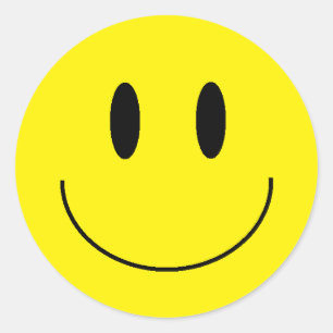 pegatinas de "Happy Face"