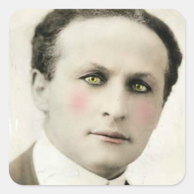 Pegatinas de Harry Houdini (Anverso)