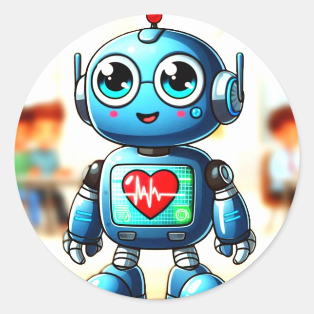 Pegatinas de Heart Buddy (Anverso)