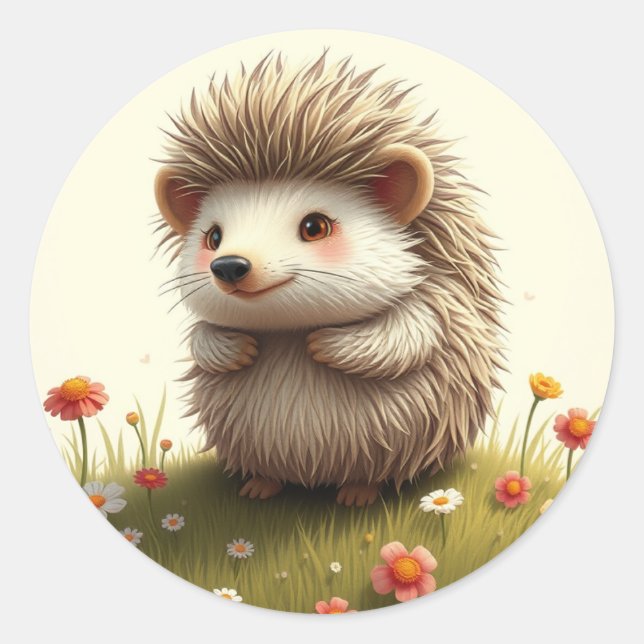 Pegatinas de Hedgehog (Anverso)