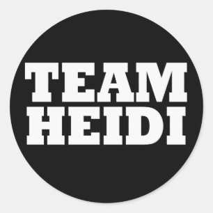 Pegatinas de Heidi del equipo