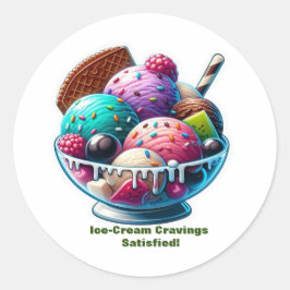 Pegatinas de helado