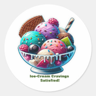 Pegatinas de helado