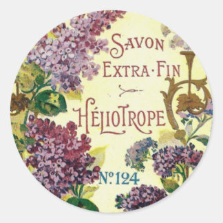 Pegatinas de Heliotrope Savon