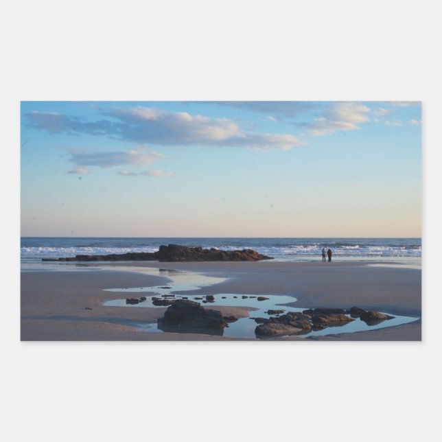 Pegatinas de Higgins Beach (Anverso)