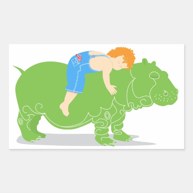 Pegatinas de Hippo (Anverso)