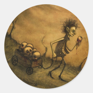 Pegatinas de historias aterradoras