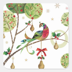 Pegatinas de Holiday Partridge