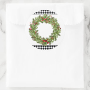 Pegatinas de Holiday Wreath