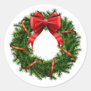 Pegatinas de Holiday Wreath