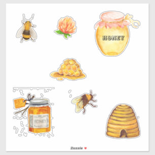 Pegatinas de Honey Bee