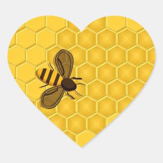 Pegatinas de Honeycomb y Honeybee