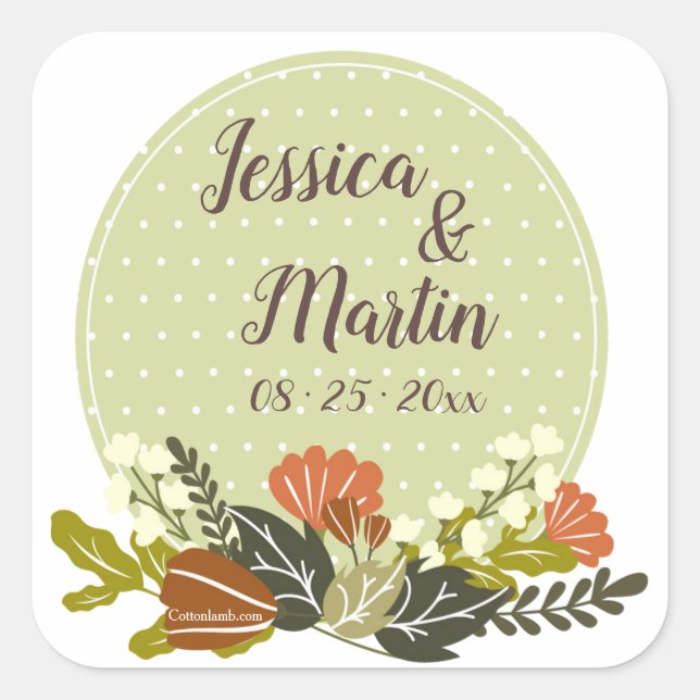 Pegatinas de Honeydew Green (Anverso)