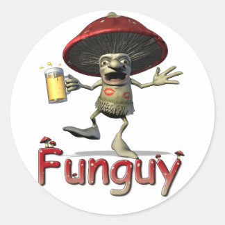 Pegatinas de hongos Funguy