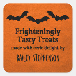 Pegatinas de horneado de Trio Bats Halloween, Nara