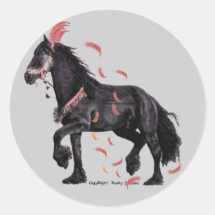 Pegatinas de Horse Feathers