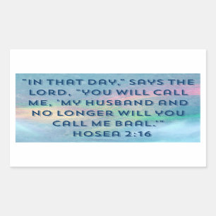 Pegatinas de Hosea 2:16