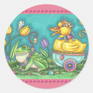 PEGATINAS de HUEVOS DE BULLFROG y DUCTO EASTER