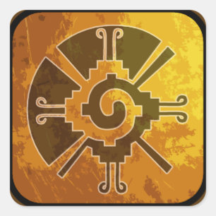 Pegatinas de Hunab Ku Brown