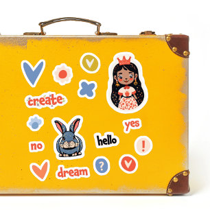 Pegatinas de Ilustraciones decorativos