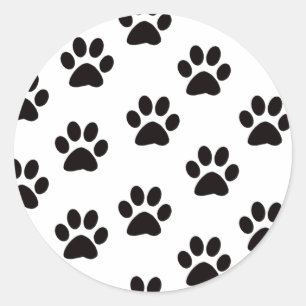 Pegatinas de impresión de imágenes de gato