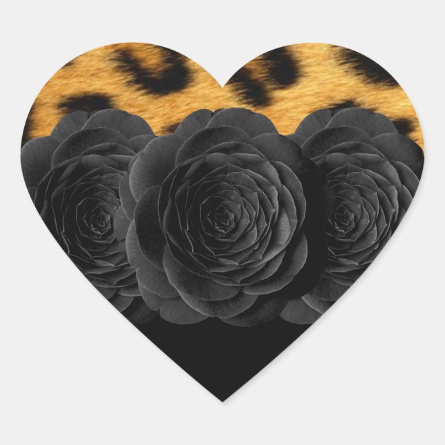 Pegatinas de impresión de leopardo (Anverso)