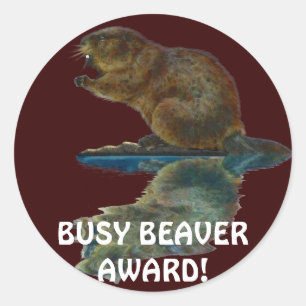 Pegatinas de incentivos para niños de BEAVER OCUPA