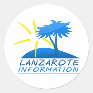Pegatinas de información de Lanzarote