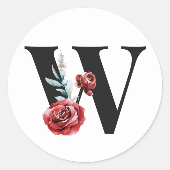 Pegatinas de iniciales de vacaciones de invierno l (Anverso)