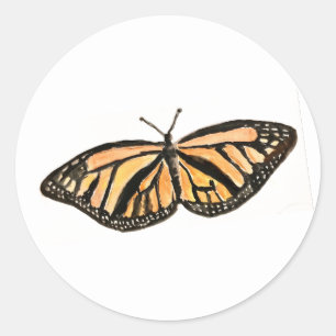 Pegatinas de insectos de pintura de mariposas