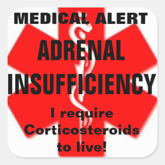 PEGATINAS de insuficiencia ADRENAL