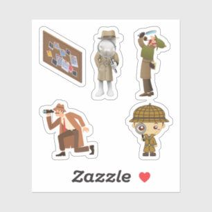 Pegatinas de Investigador Privado