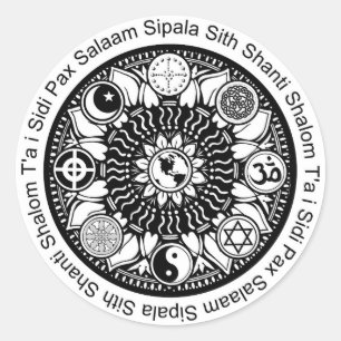 pegatinas de iPeace Mandala